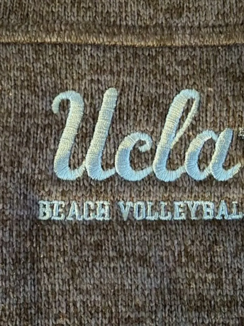UCLA Simply Southern Vest Mens Small Blue Sleeveless Front Pockets Full Zip Out